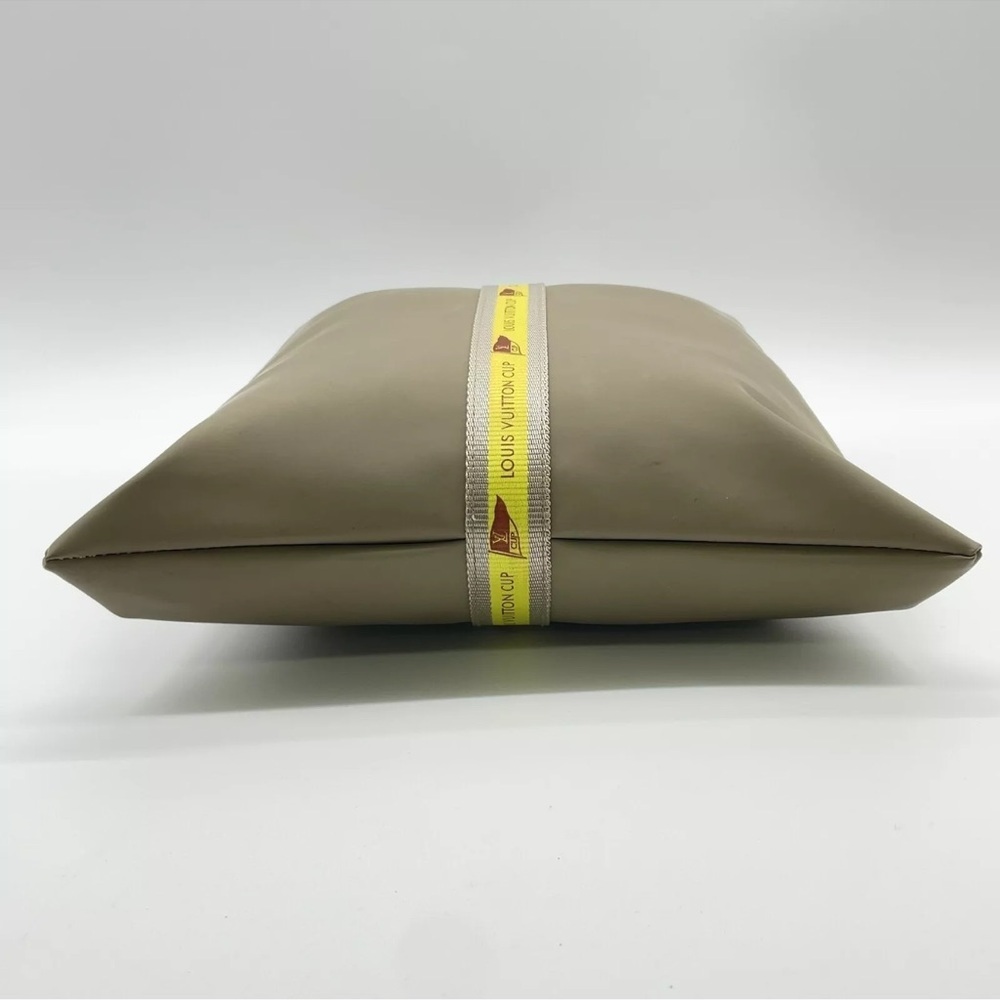 Auth Louis Vuitton LV Cup 2003 Limited Gray Yellow Hand Bag - Picture 4 of 16